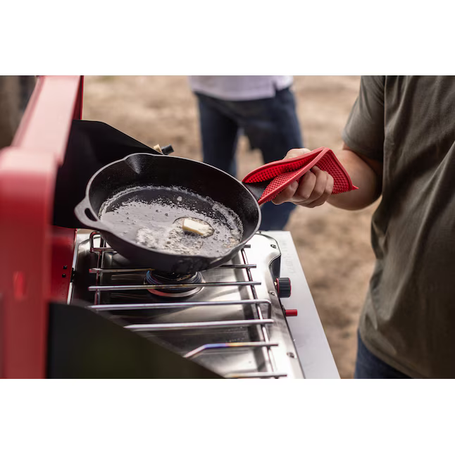 Camp Chef Teton 2X 2-Burner Propane Push and Turn (no burner material) Outdoor burner, MSTX #5448602 *HD2507, Retail: $149.99, [FB297], FINAL PRICE: $89.99 + TAX