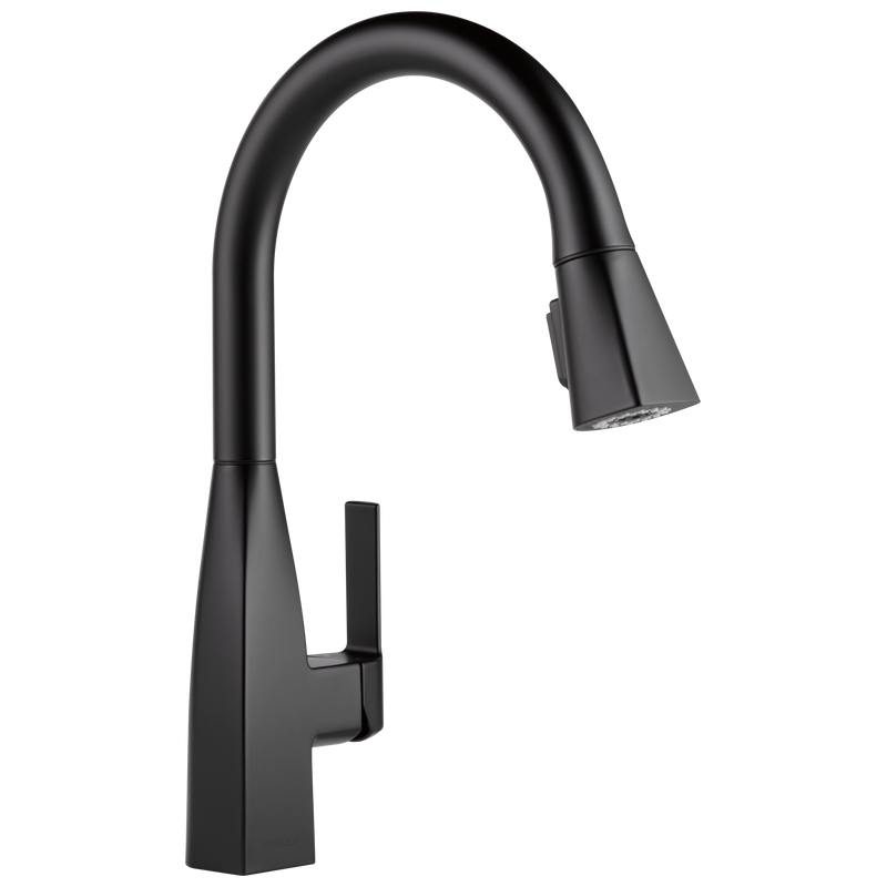 Peerless Xander Single-Handle Pull-Down Kitchen Faucet in Matte Black, P7919LF-BL, MRSP: $428, FINAL PRICE: $ + TAX