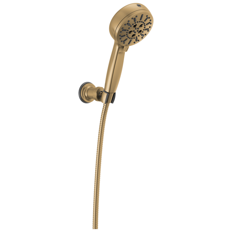 Delta 7-Setting Wall Mount Hand Shower with Cleaning Spray in Lumicoat Champagne Bronze, 55884-CZ-PR, MRSP: $456, FINAL PRICE: $ + TAX