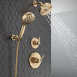 Delta 7-Setting Wall Mount Hand Shower with Cleaning Spray in Lumicoat Champagne Bronze, 55884-CZ-PR, MRSP: $456, FINAL PRICE: $ + TAX