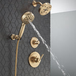 Delta 7-Setting Wall Mount Hand Shower with Cleaning Spray in Lumicoat Champagne Bronze, 55884-CZ-PR, MRSP: $456, FINAL PRICE: $ + TAX