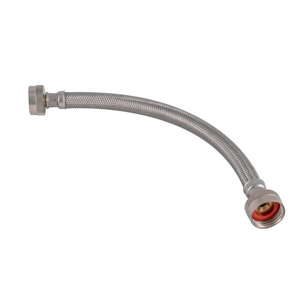 EASTMAN 72-in 3/4 -in FHT Inlet x 3/4 -in FHT Outlet Braided stainless steel Steam dryer installation kit