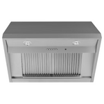 GE Profile 30-in 590-CFM Recirculating Stainless Steel Wall-Mounted Range Hood