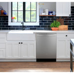 GE 24-in Top Control Built-in Dishwasher ( Stainless Steel ) , Dry Boost , 55-Decibel