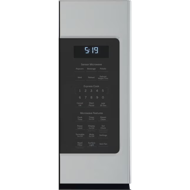 GE Cafe 1.9-cu ft 29.9-in Over-the-Range Microwave with Sensor Cooking (Stainless Steel with Brushed Stainless Handles), CVM519P2PS1 *JR2507, Retail: $839.00, FINAL PRICE: $499.99 + TAX
