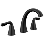Delta Arvo Two Handle Widespread Bathroom Faucet in Matte Black, 35840LF-BL, MRSP: $357, FINAL PRICE: $ + TAX