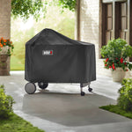 Weber 53-in W x 45-in H Black polyester Charcoal Grill Cover