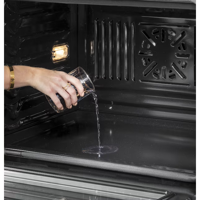 Cafe 30-in Smart Compatible Double Electric Wall Oven with Air Fry Self + Steam Cleaning (Stainless Steel with Brushed Stainless Handles), CTD70DP2NS1 *HD2509, Retail: $4,999.00, FINAL PRICE: $2,599.99 + TAX