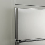 Cafe 24.5-cu ft Counter-Depth 42-in Wide Side-by-Side Refrigerator Built-In Smart Compatible with Ice Maker ,Water and Ice Dispenser ( Stainless Steel with Brushed Stainless Handles )