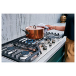 Cafe 36-in 5 burners Stainless Steel Gas Cooktop, CGP70362NS1/3 *JR2510, Retail: $2,299.00, FINAL PRICE: $1,199.99 + TAX