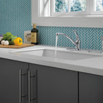 Delta Foundations Stainless Steel Single Handle Deck-mount Kitchen Faucet (Includes Deck Plate) (Includes Side Sprayer)