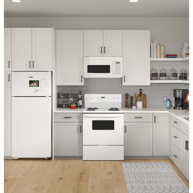 Hotpoint 30-in 1.6-cu ft Over-the-Range Microwave (White), RVM5160DHWW *JR2508, Retail: $319.00, FINAL PRICE: $179.99 + TAX