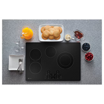 GE Profile 30-in 4 burners Smooth Surface Black Smart Compatible Electric Cooktop with Bridge Element, PEP7030DTBB *JR2512, Retail: $1,999.00, FINAL PRICE: $899.99 + TAX