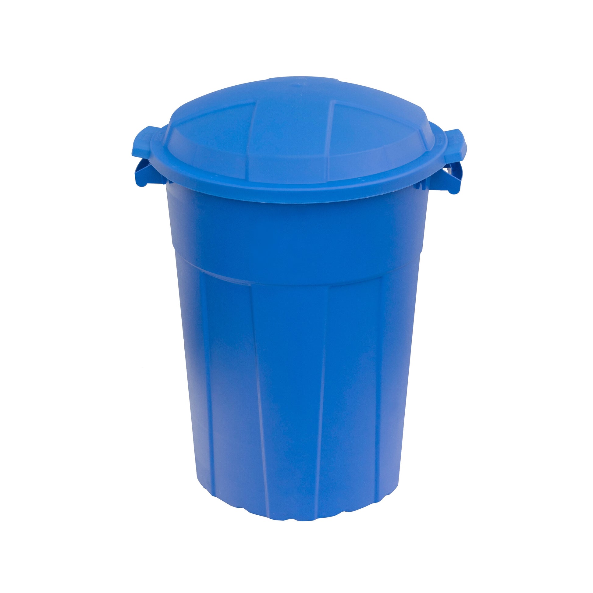Project Source 32-Gallon Blue Outdoor Recycling Bin  [FBM-233]