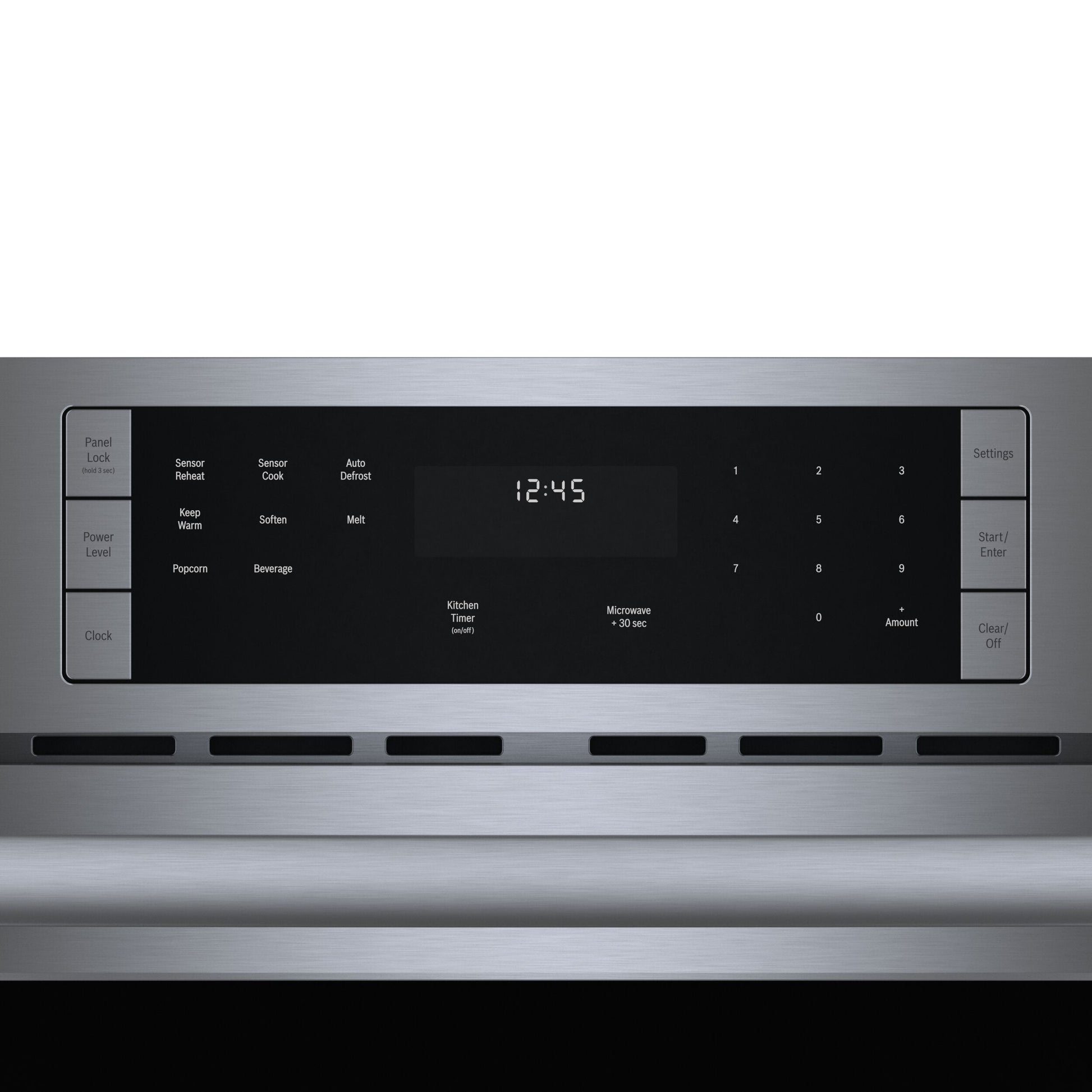 Bosch 500 Series 1.6-cu ft 950 -Watt 29.75-in Built-In Microwave ( Stainless steel )