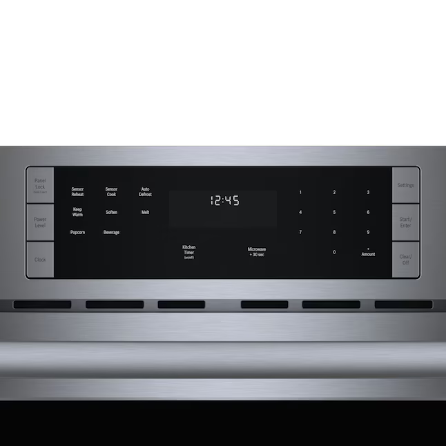 Bosch 500 Series 1.6-cu ft 950 -Watt 29.75-in Built-In Microwave with Sensor Cooking Controls in Stainless Steel, HMB50152UC/08 *JR2508, Retail: $1,549.00, FINAL PRICE: $999.99 + TAX