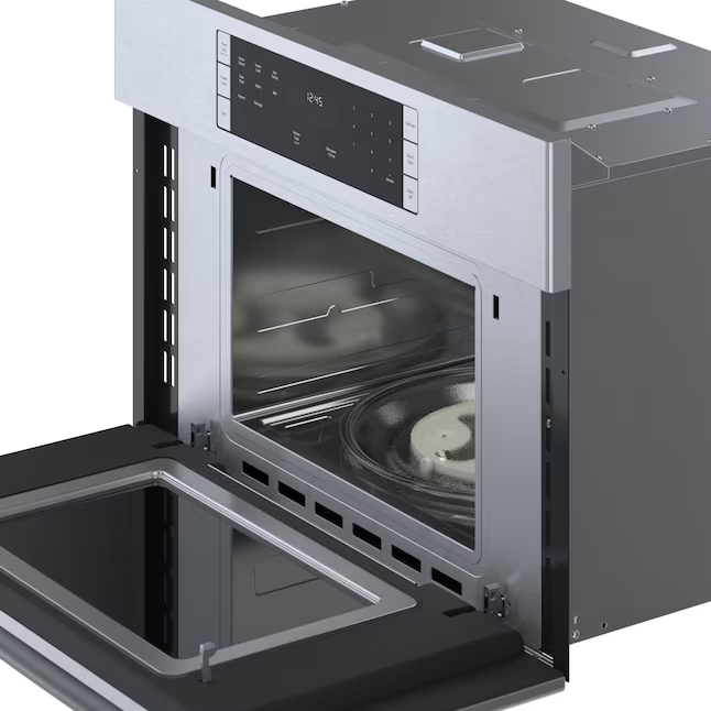 Bosch 500 Series 1.6-cu ft 950 -Watt 29.75-in Built-In Microwave with Sensor Cooking Controls in Stainless Steel, HMB50152UC/08 *JR2508, Retail: $1,549.00, FINAL PRICE: $999.99 + TAX