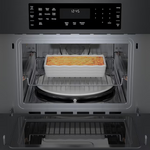 Bosch 800 Series 1.6-cu ft 1000 -Watt 29.75-in Built-In Microwave with Sensor Cooking Controls (Black Stainless Steel), HMC80242UC *HD2507, Retail: $2,249.00, FINAL PRICE: $1,499.99 + TAX