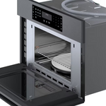 Bosch 800 Series 1.6-cu ft 1000 -Watt 29.75-in Built-In Microwave with Sensor Cooking Controls (Black Stainless Steel), HMC80242UC *HD2507, Retail: $2,249.00, FINAL PRICE: $1,499.99 + TAX