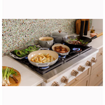 CAFE 36-in Commercial-Style Natural Gas Rangetop with 6 Burners in Matte White, CGU366P4TW2 *JR2511, Retail: $4,499.00, FINAL PRICE: $2,999.99 + TAX