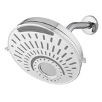 Alpine Reserve Nottingham 5 -Spray Chrome 8-in Round Shower Head 1.8 GPM