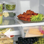 GE 17.5-cu ft Standard-Depth 28-in Wide Top-Freezer Refrigerator ( Fingerprint Resistant Stainless Steel )