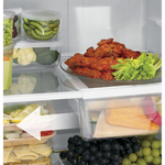 GE 17.5-cu ft Standard-Depth 28-in Top-Freezer Refrigerator (White), GTS18HGNRWW *JR2512, Retail: $999.00, FINAL PRICE: $479.99 + TAX
