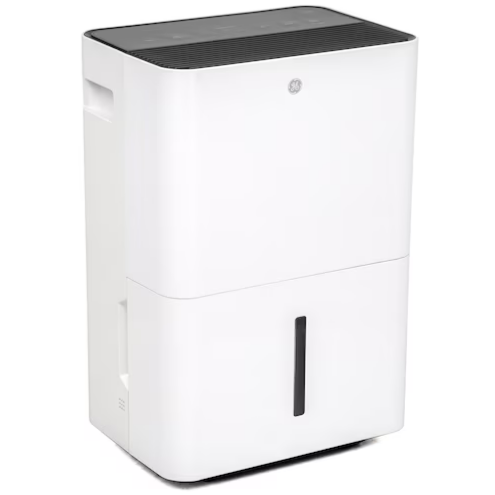 GE 35-Pint 2-Speed Dehumidifier ENERGY STAR (For Rooms 1501 - 3000 sq ft) White, [FB219]