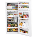 GE 17.5-cu ft Standard-Depth 28-in Top-Freezer Refrigerator (White), GTS18HGNRWW *JR2512, Retail: $999.00, FINAL PRICE: $479.99 + TAX