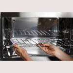GE Profile 1.7-cu ft Air Fry Over-the-Range Convection Microwave with Sensor Cooking ( Black )