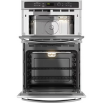 GE 27 inch Self-cleaning Microwave Wall Oven Combo ( Stainless steel )