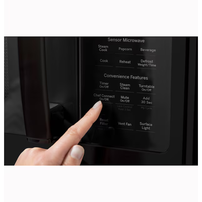 GE Profile 1.7-cu ft Air Fry Over-the-Range Convection Microwave with Sensor Cooking (Black), PVM9179DRBB *HD2509, Retail: $759.00, FINAL PRICE: $479.99 + TAX