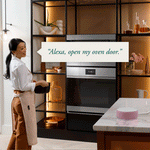 Cafe Modern Glass 30 inch Double Electric Wall Oven with Air Fry Self + Steam Cleaning ( Platinum Glass )
