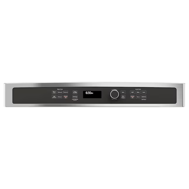 GE 30-in Self-cleaning Microwave Wall Oven Combo (Stainless Steel), JT3800SHSS/A *JR2508, Retail: $3,999.00, FINAL PRICE: $1,799.99 + TAX