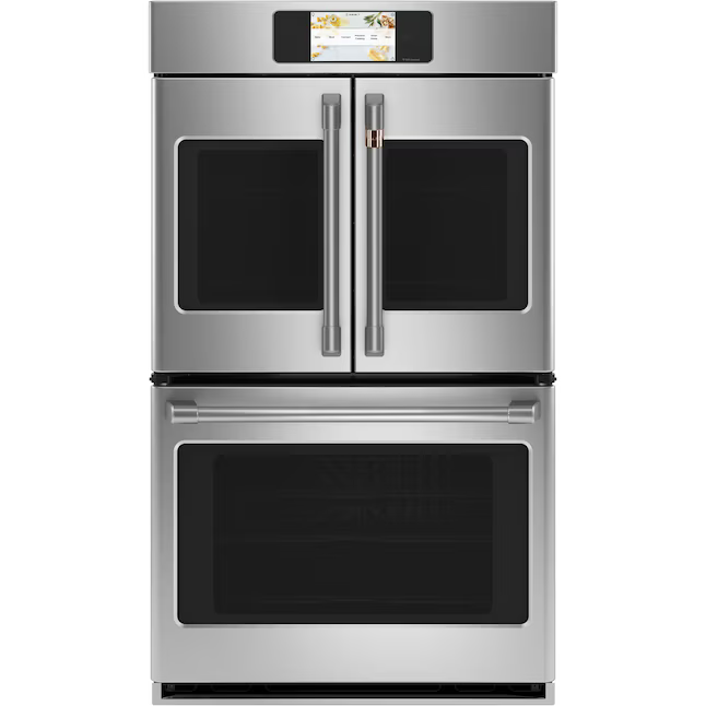 Cafe Professional 30-in Smart Compatible Double Electric Wall Oven with Air Fry Self + Steam Cleaning (Stainless Steel), CTD90FP2NS1 *JR2510, Retail: $7,499.00, FINAL PRICE: $4,999.99 + TAX
