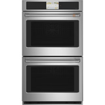 Cafe 30-in Smart Compatible Double Electric Wall Oven with Air Fry Self + Steam Cleaning (Stainless Steel with Brushed Stainless Handles), CTD70DP2NS1 *HD2509, Retail: $4,999.00, FINAL PRICE: $2,599.99 + TAX