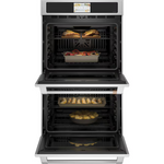 Cafe 30-in Smart Compatible Double Electric Wall Oven with Air Fry Self + Steam Cleaning (Stainless Steel with Brushed Stainless Handles), CTD70DP2NS1 *HD2509, Retail: $4,999.00, FINAL PRICE: $2,599.99 + TAX