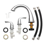 Project Source Chrome 2-handle Deck-mount Roman High-arc Bathtub Faucet, 74-BRT2-PSCH, MSRP: $169.00, FINAL PRICE: $99.99 + TAX