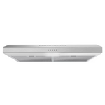 Streamline 30-in Ducted 80-CFM Brushed Stainless Steel Under Cabinet Range Hood with Charcoal Filter, T-3205-1-DT *JR2511, Retail: $134.00, FINAL PRICE: $79.99 + TAX