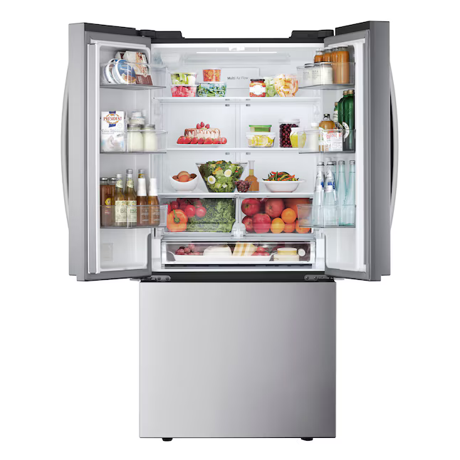 LG Counter-Depth 20.8-cu ft 3-Door French Door Refrigerator with Ice Maker (PrintProof Stainless Steel), LF21G6200S/05 *JR2508, Retail: $2,188.00, FINAL PRICE: $1,099.99 + TAX