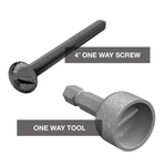 RELIABILT Gibraltar 36-in x 81-in White Steel Surface Mount Universal/Reversible Security Door with Black Screen and Double Bore, 91823032-RB  #5279673 *JR2509, Retail: $214.00, FINAL PRICE: $119.99 + TAX