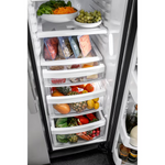 GE 25.1-cu ft Standard-Depth 36-in Side-by-Side Refrigerator with Ice Maker + Water and Ice Dispenser (Fingerprint Resistant Stainless Steel), GSS25IYNFS *JR2512, Retail: $2,199.00, FINAL PRICE: $999.99 + TAX