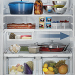 GE 24.9-cu ft Standard-Depth 33-in Wide Bottom-Freezer Refrigerator with Ice Maker ( Fingerprint Resistant Stainless Steel ) ENERGY STAR Certified