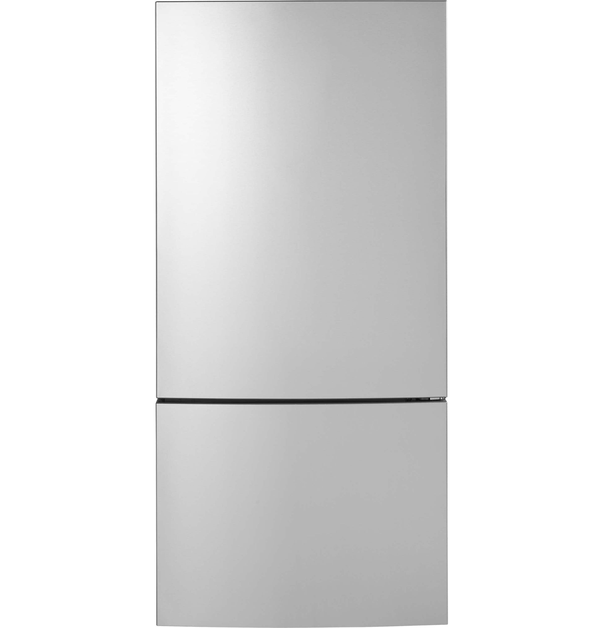 GE 17.7-cu ft Counter-Depth 31-in Wide Bottom-Freezer Refrigerator Fingerprint Resistant Stainless Steel ) ENERGY STAR Certified