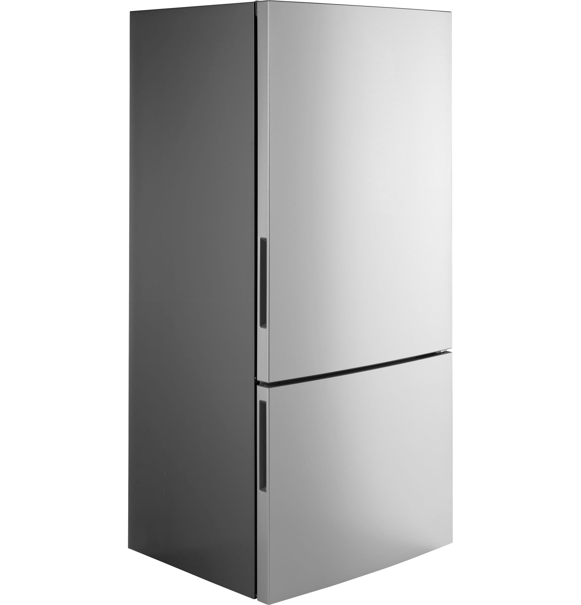 GE 17.7-cu ft Counter-Depth 31-in Wide Bottom-Freezer Refrigerator Fingerprint Resistant Stainless Steel ) ENERGY STAR Certified