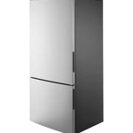 GE 17.7-cu ft Counter-Depth 31-in Wide Bottom-Freezer Refrigerator Fingerprint Resistant Stainless Steel ) ENERGY STAR Certified