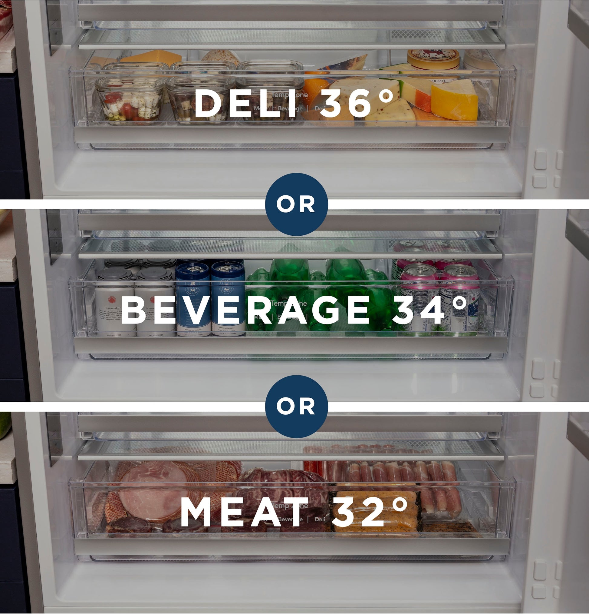 GE 17.7-cu ft Counter-Depth 31-in Wide Bottom-Freezer Refrigerator Fingerprint Resistant Stainless Steel ) ENERGY STAR Certified