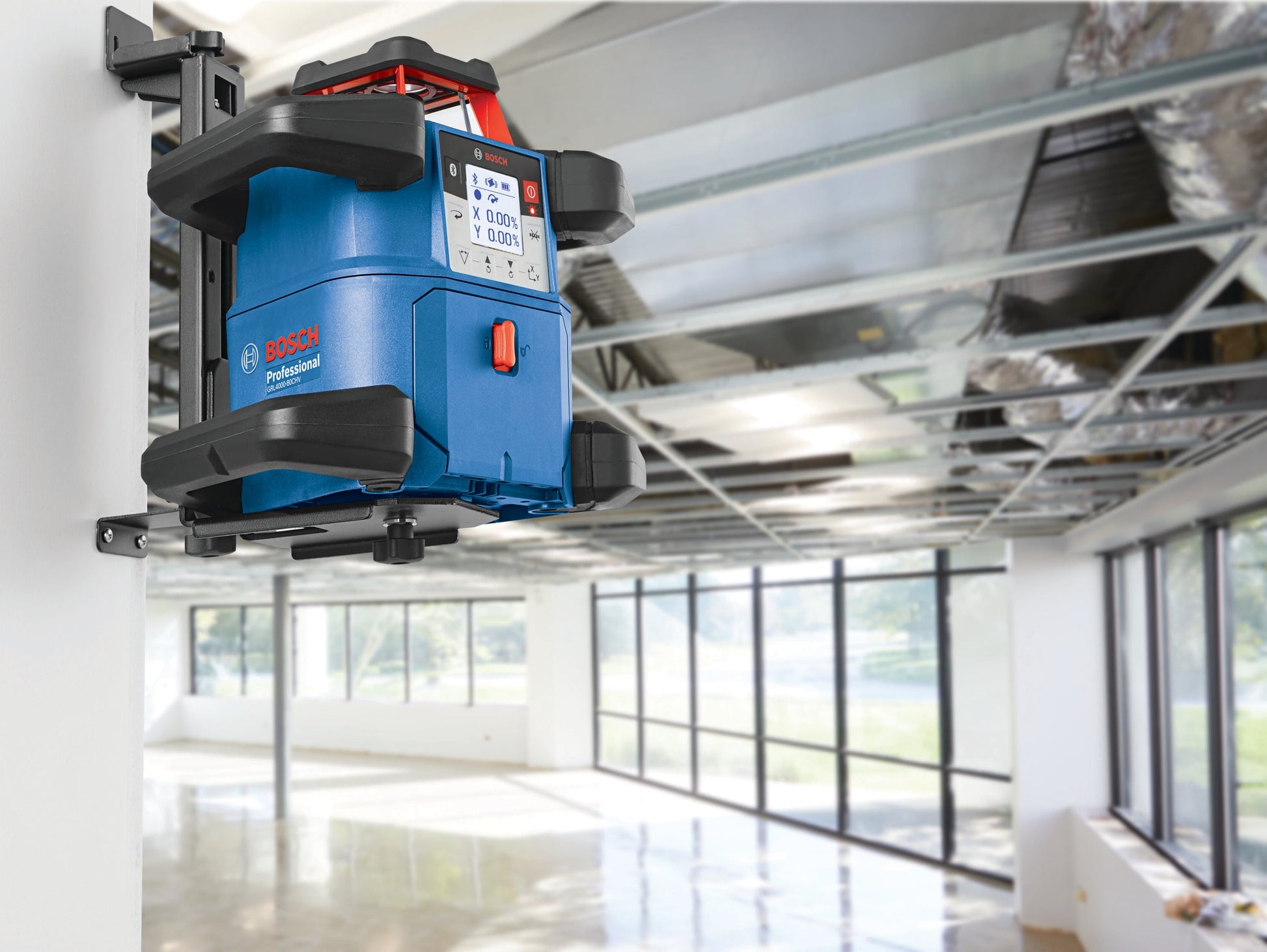 Bosch 4000-ft Red 360-Degree Self-Leveling Rotary Laser Level, GRL4000-80CHV, FINAL PRICE: $1,199.99