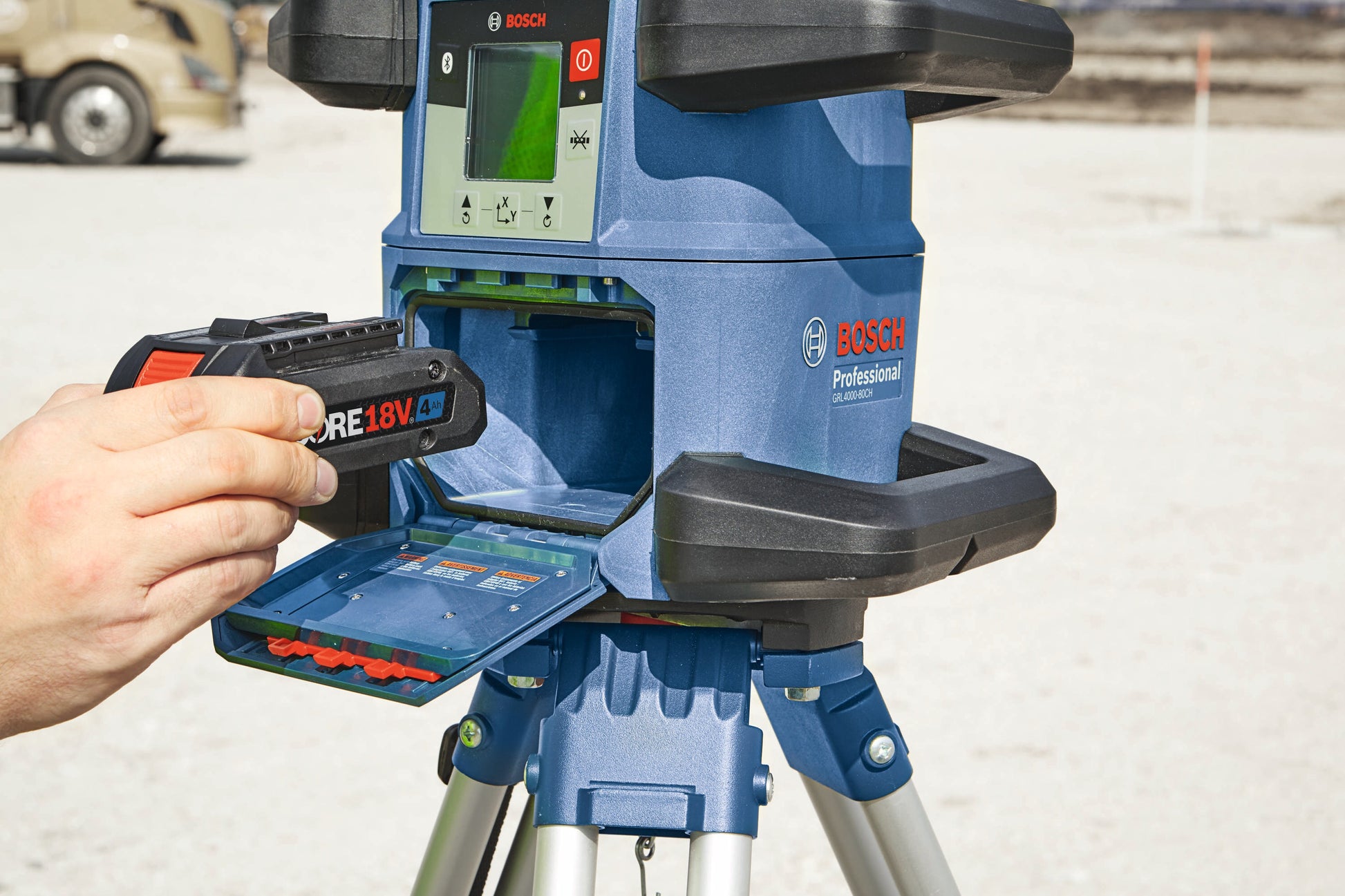 Bosch 4000-ft Red 360-Degree Self-Leveling Rotary Laser Level, GRL4000-80CHV, FINAL PRICE: $1,199.99