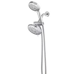 Alpine Reserve Nevis 6.0-Spray Chrome 5-in Round Shower Head with Handheld Combo 1.8 GPM, 3074-02618-ARCH *JR2511, Retail: $54.98, FINAL PRICE: $29.99 + TAX